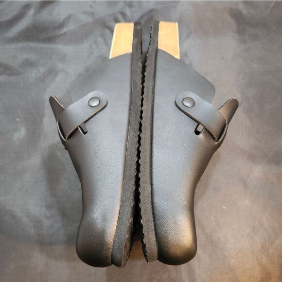 BRAND NEW CUSHIONAIRE HAZE LEATHER  CLOGS MULES SLIPPERS SANDALS G1 - Picture 12 of 16